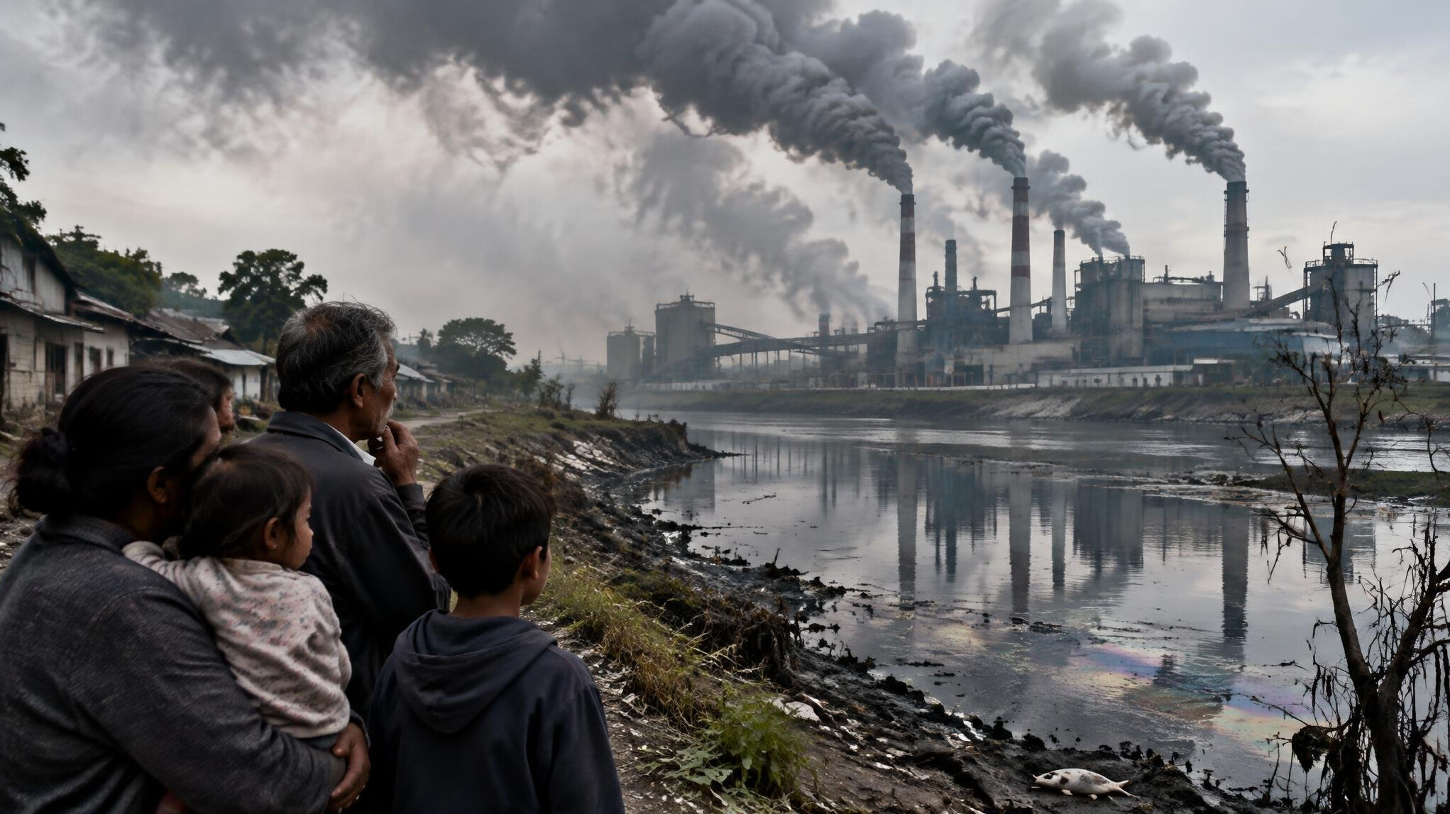 factory pollution impact