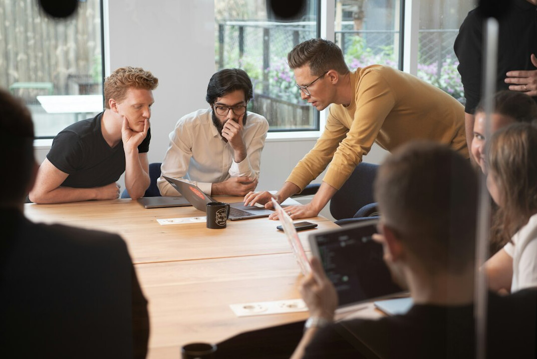 modern business team collaboration